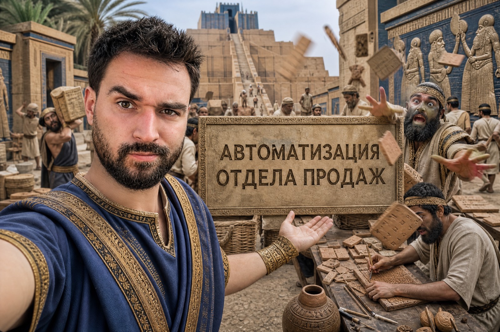 Обложка статьи: автоматизация отдела продаж