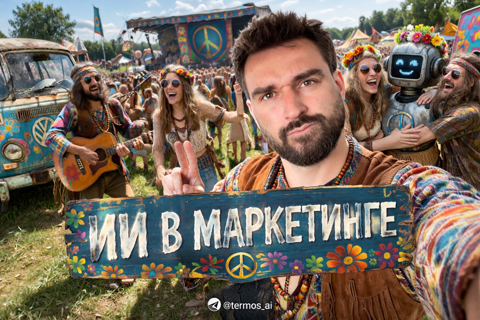 Обложка статьи: ИИ в маркетинге