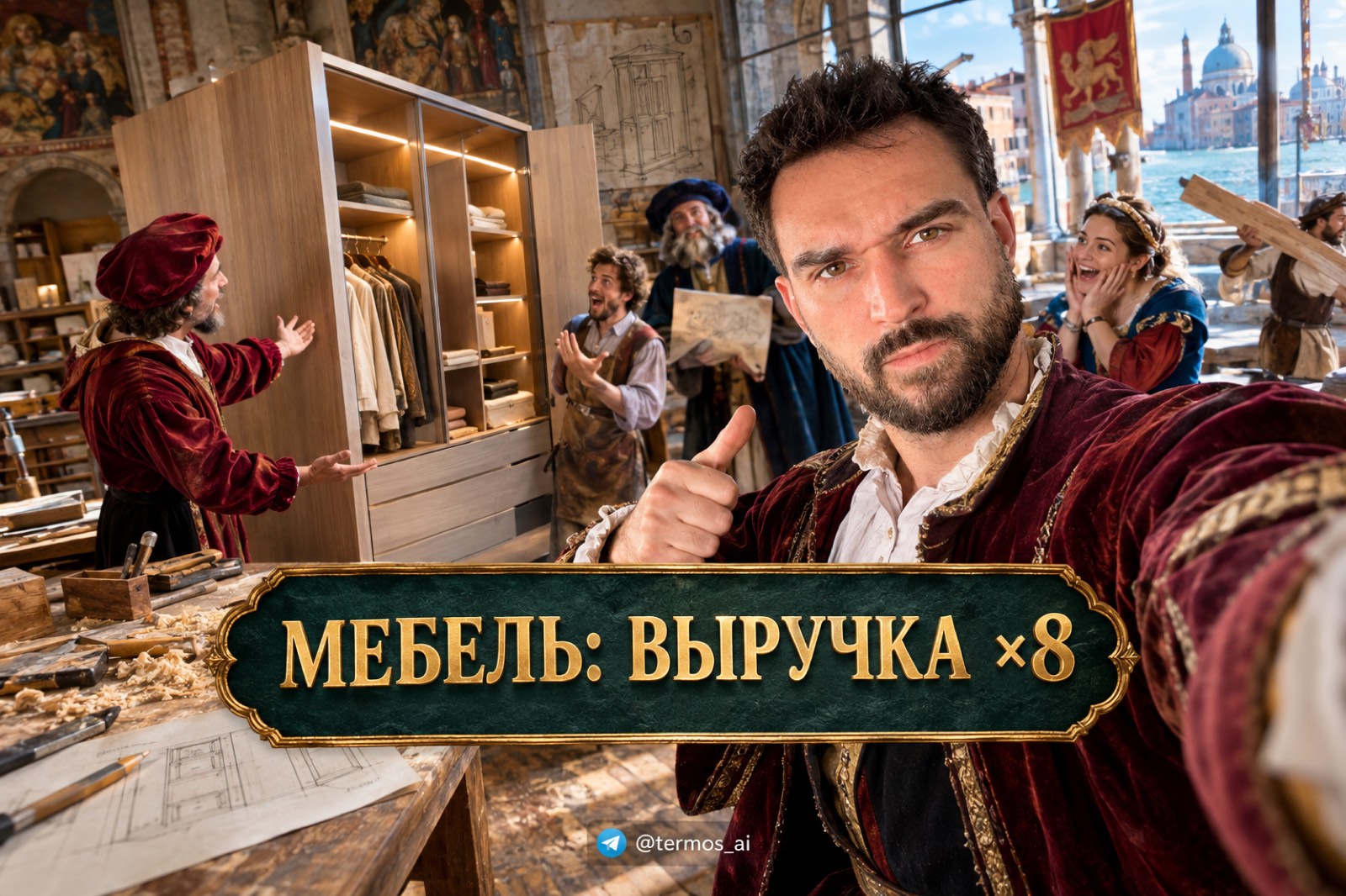 Обложка кейса: реклама для производства корпусной мебели на заказ