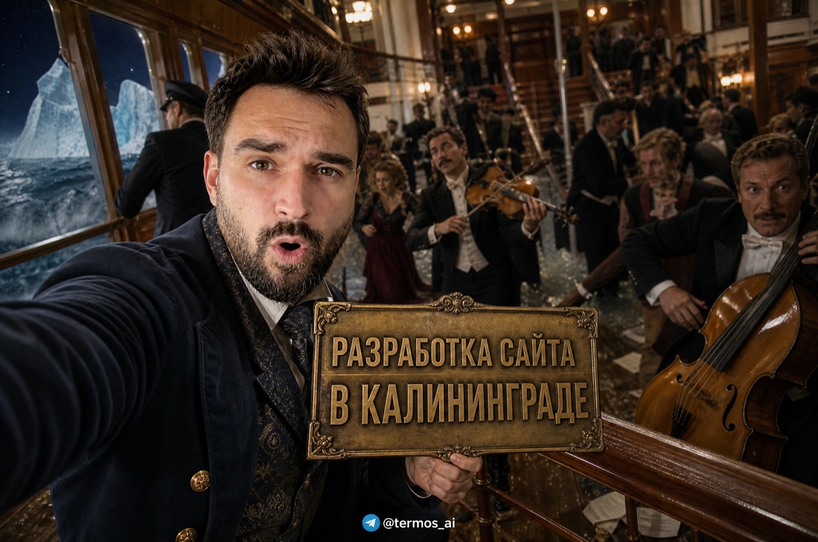Обложка статьи: разработка сайта в Калининграде
