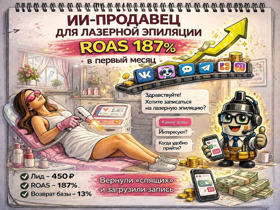 Обложка кейса: Студия лазерной эпиляции